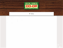 Tablet Screenshot of greenefarmerscoop.com